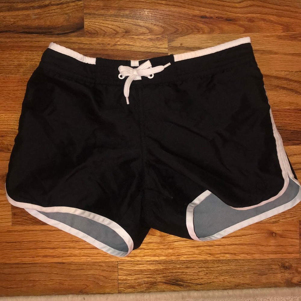 Black girls board shorts
